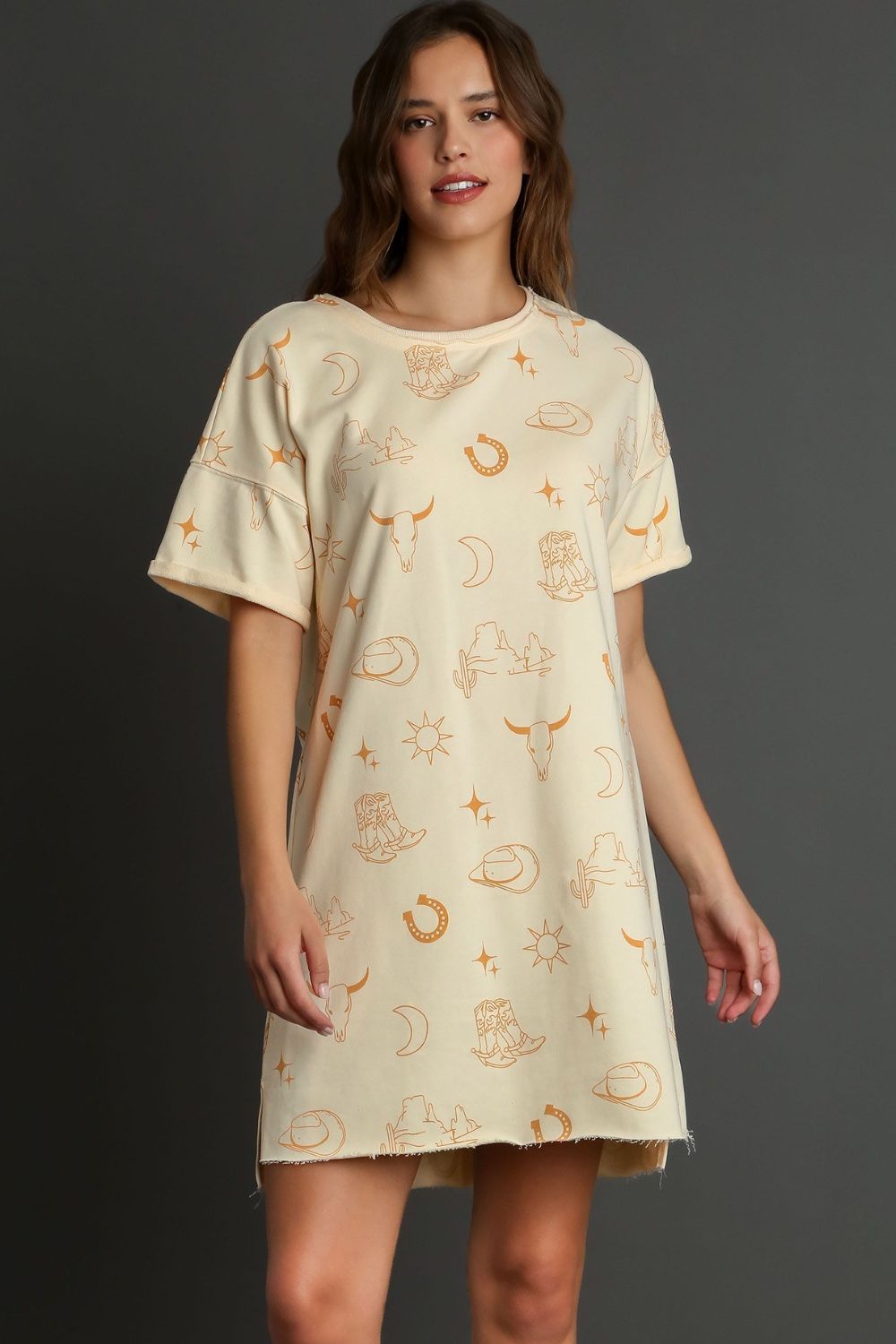 Umgee Mineral Wash French Terry Top