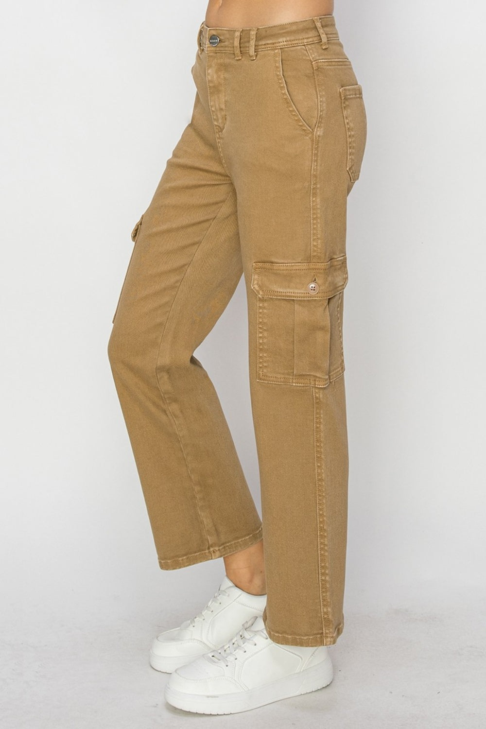 Risen Bethany High Rise Cargo Jeans
