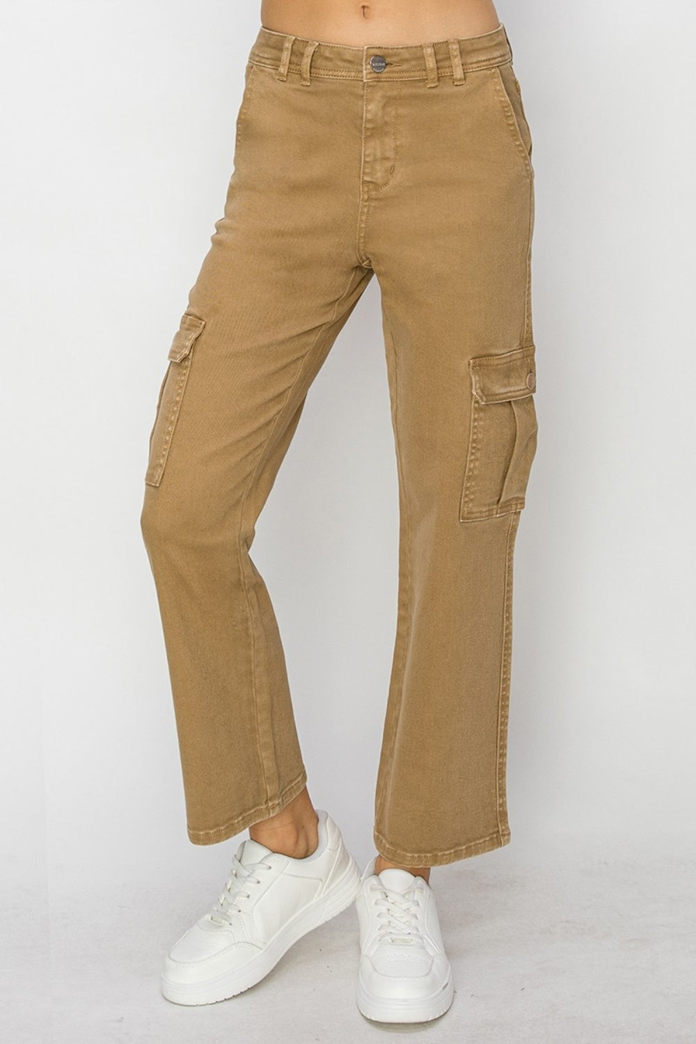Risen Bethany High Rise Cargo Jeans
