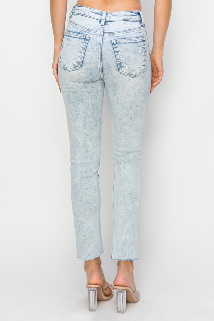 Risen Impulse High Rise Distressed Skinny Jeans