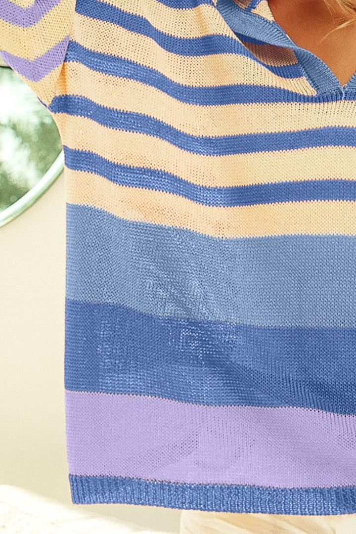 Blissful Breezy Top With Hood