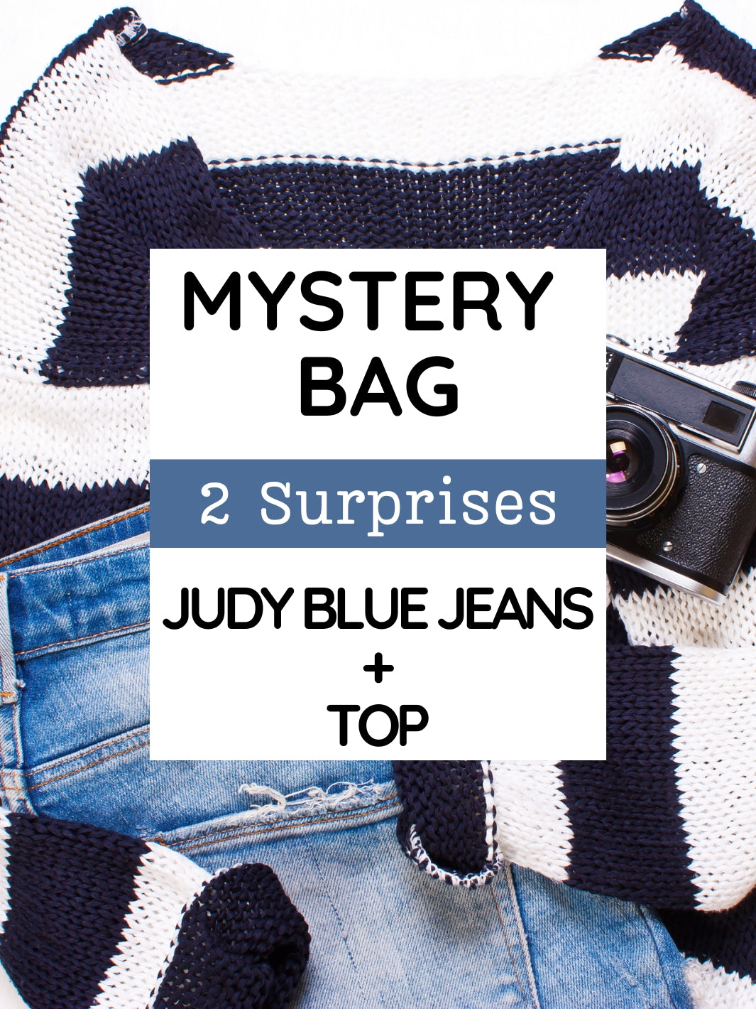 Judy Blue Jeans + Top Mystery Bag | 2 Items