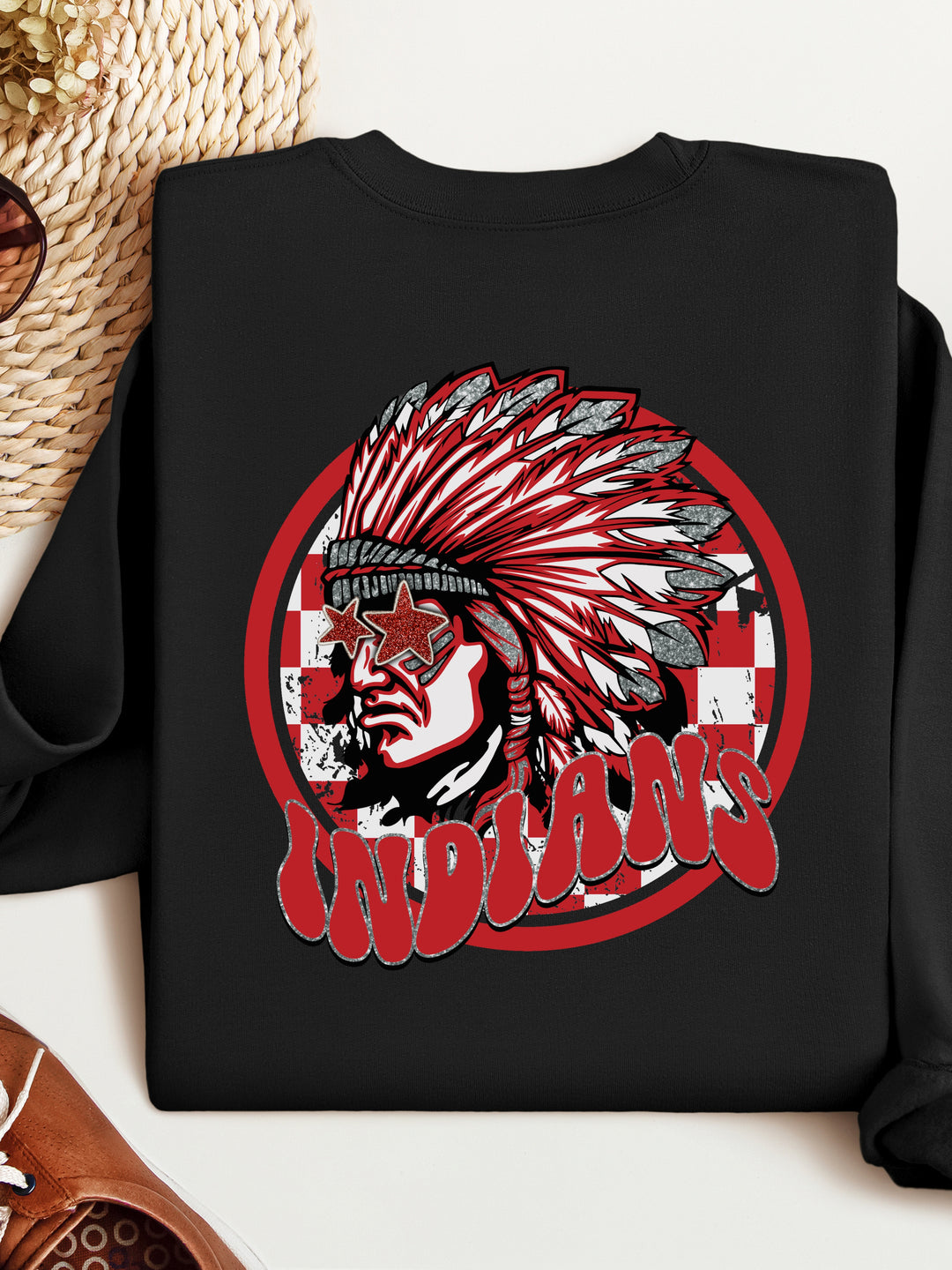 Youth Indians Mascot Sweatshirts