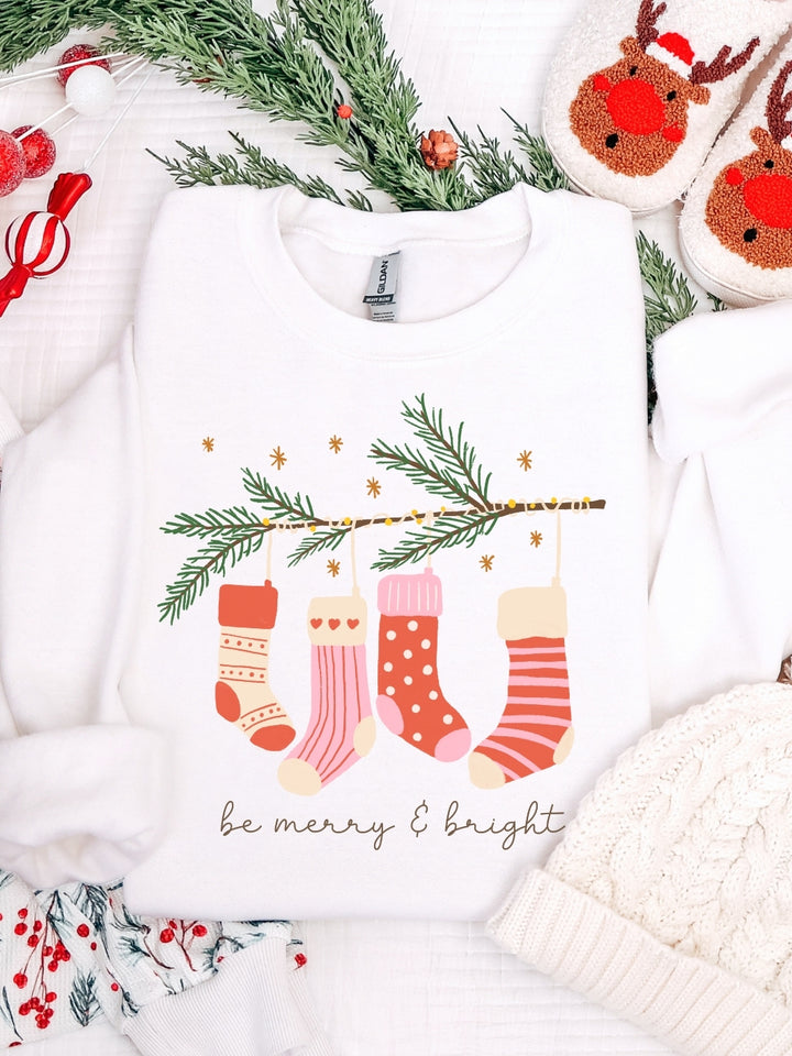 Gildan Boho Be Merry Christmas Sweatshirt