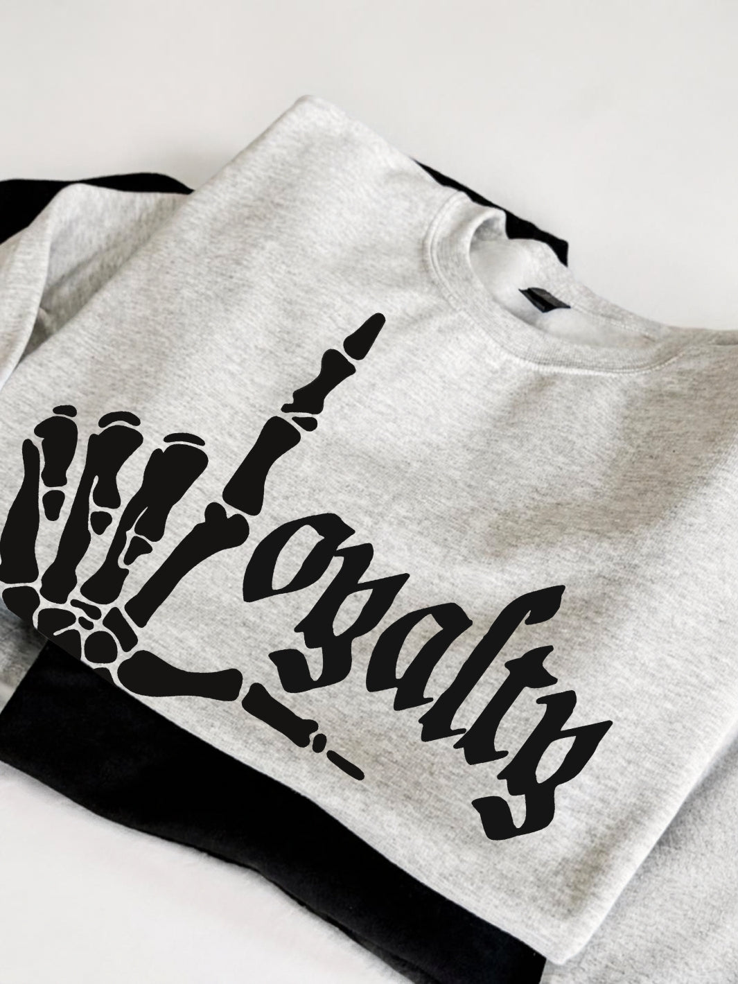 Retro Loyalty Graphic Crewneck Sweatshirt