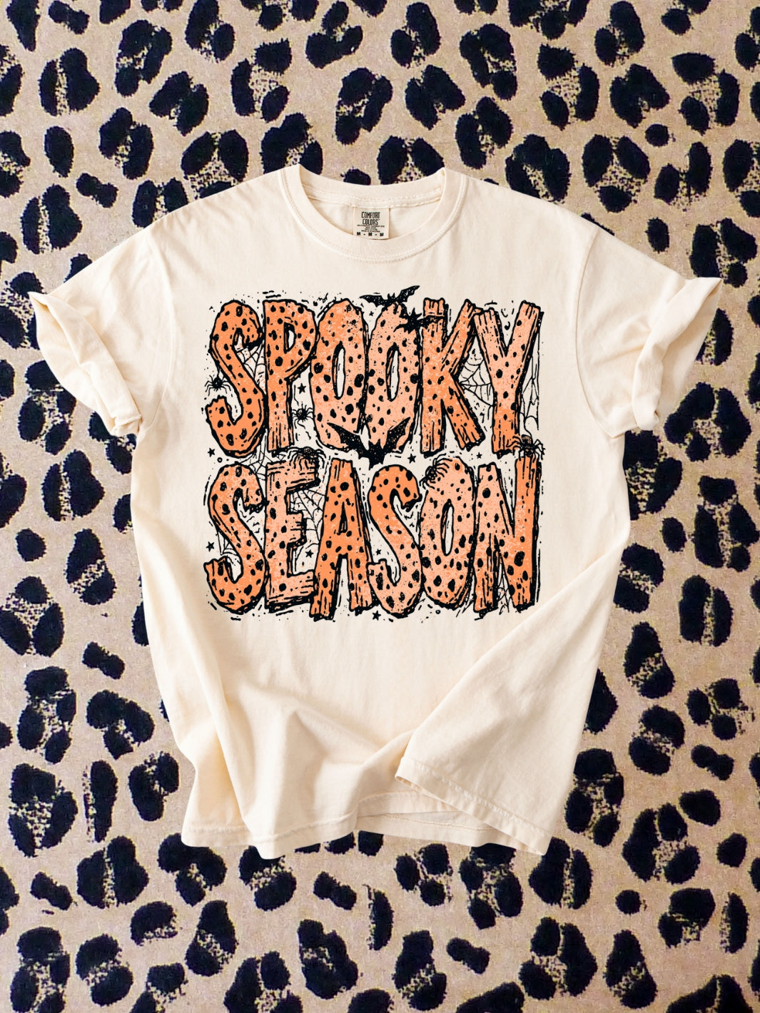 Retro Spooky Season Comfort Colors Graphic Tee