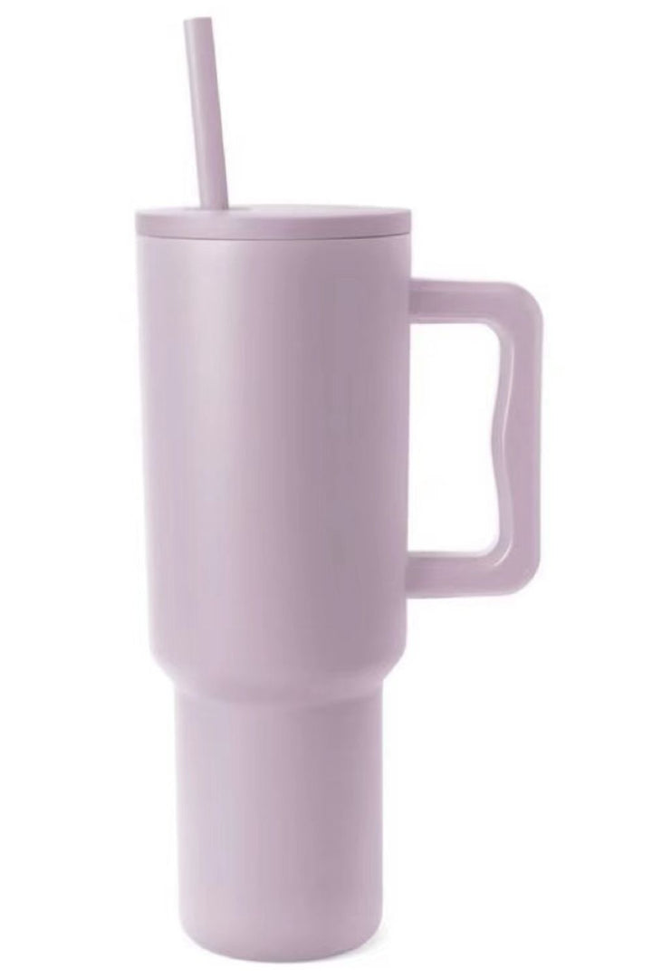 SM Dupe 40 oz Tumbler with Matching Straw