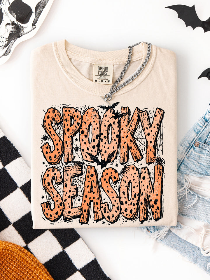 Retro Spooky Season Comfort Colors Graphic Tee