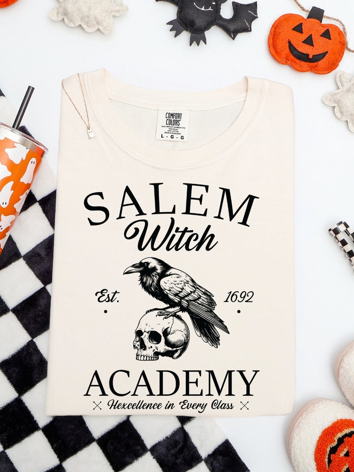 Comfort Colors Salem Witch Academy T-Shirt