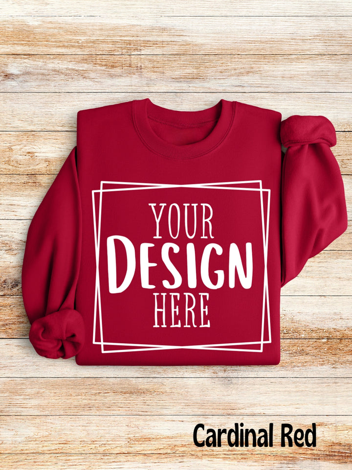 Custom Design Sweatshirt (13 Colors: Set Two)