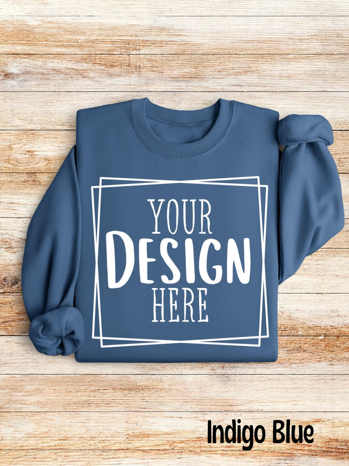 Custom Design Sweatshirt (13 Colors: Set Two)