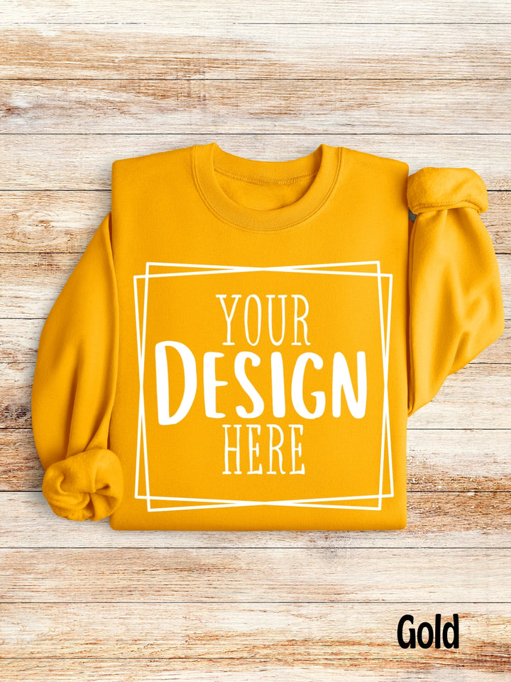 Custom Design Sweatshirt (13 Colors: Set Two)