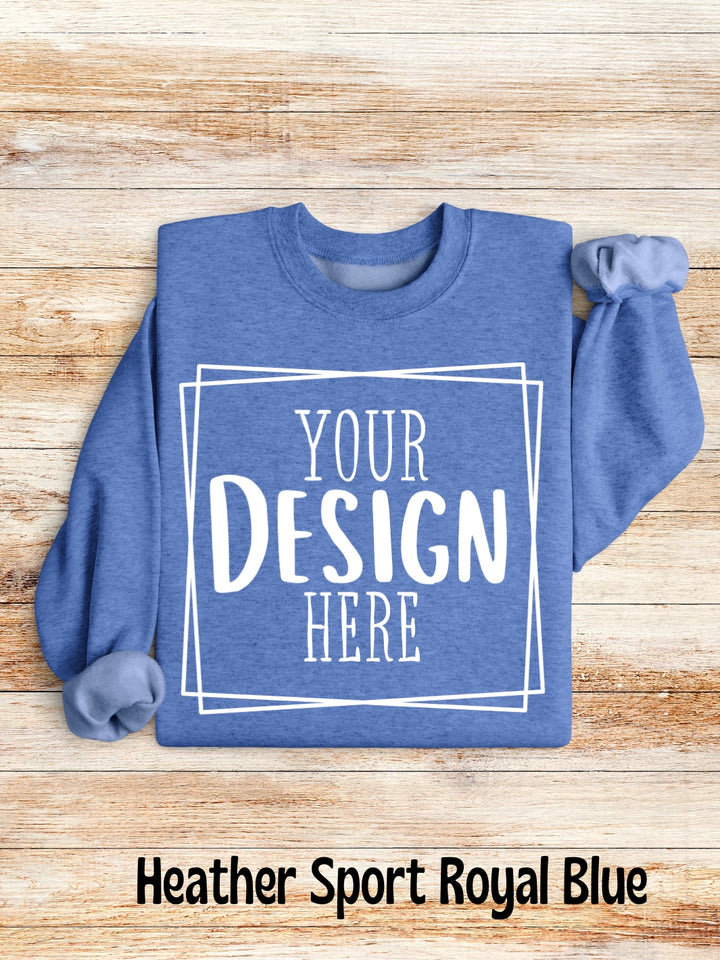 Custom Design Sweatshirt (13 Colors: Set Two)