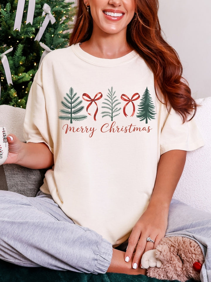 Comfort Colors Preppy Winter Christmas T-Shirt