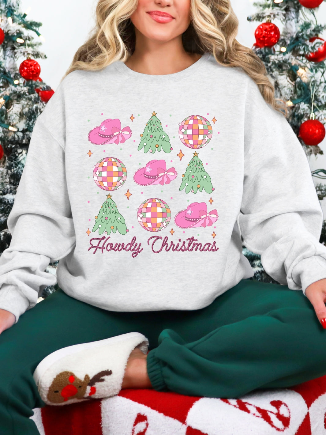 Howdy Christmas Sweatshirt