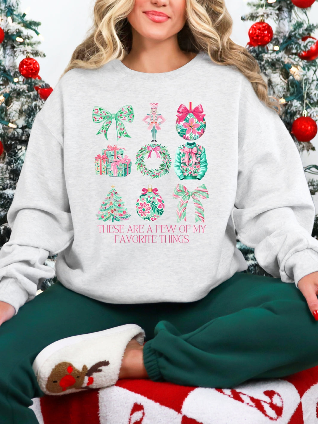 Favorite Things Christmas Sweatshirt