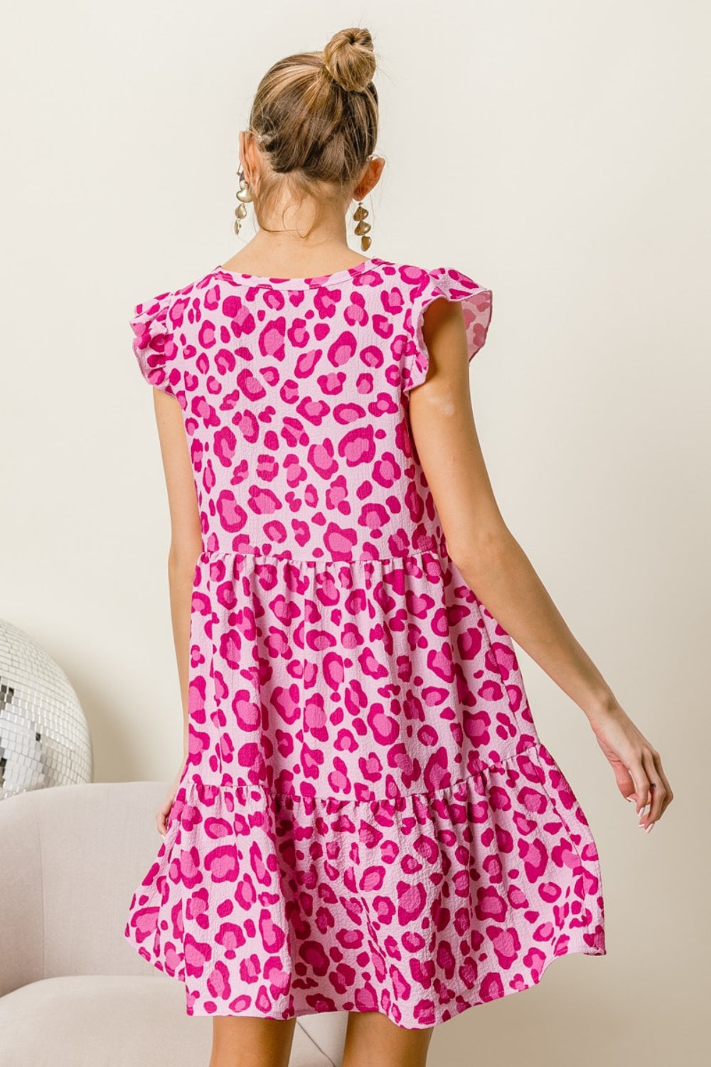 The Pink Leopard Dress