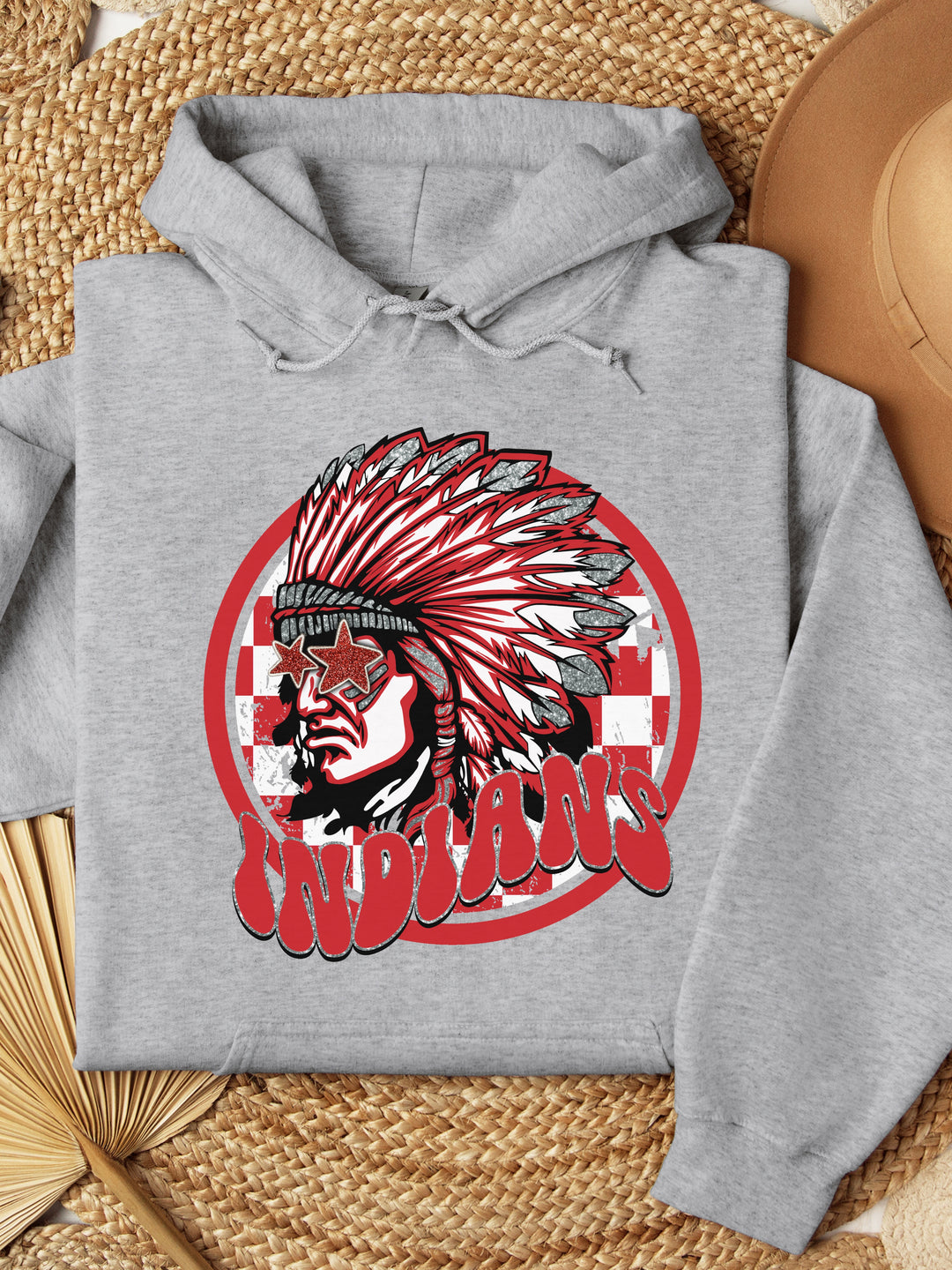 Youth Indians Mascot Hoodies