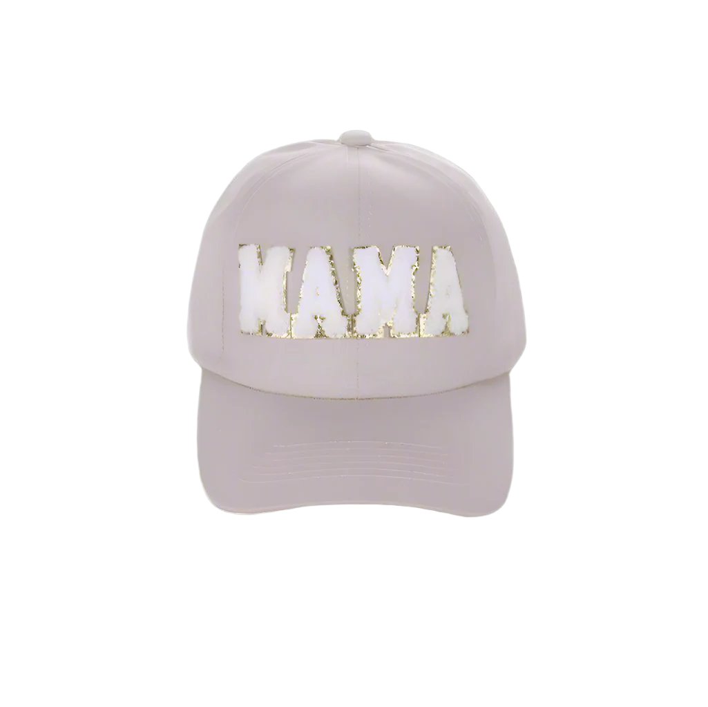 MAMA Chenille Patch Baseball Hat