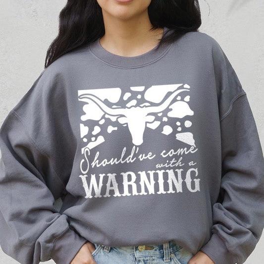 Western Cow Sweatshirts