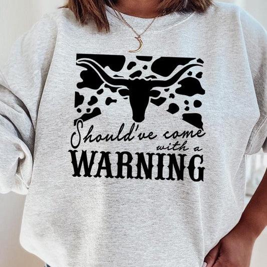 Western Cow Sweatshirts