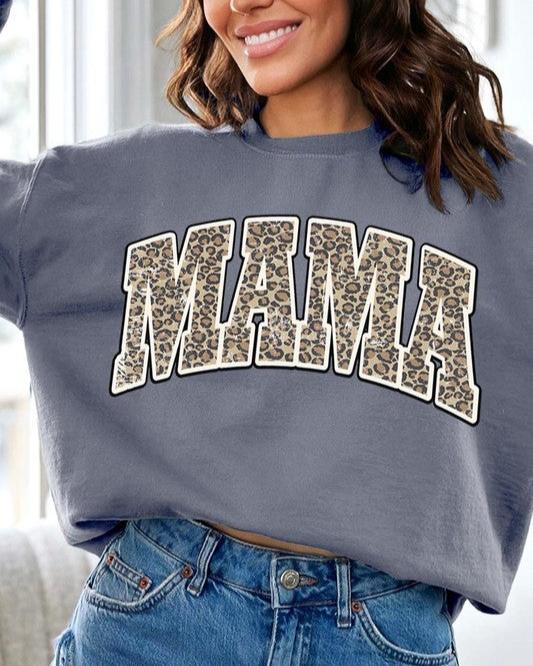 LEOPARD MAMA Sweatshirts