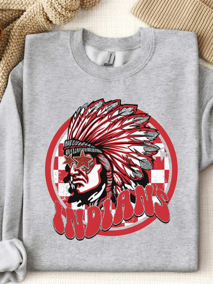 Youth Indians Mascot Sweatshirts