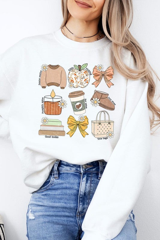 Fall Girly Doodle Sweatshirt