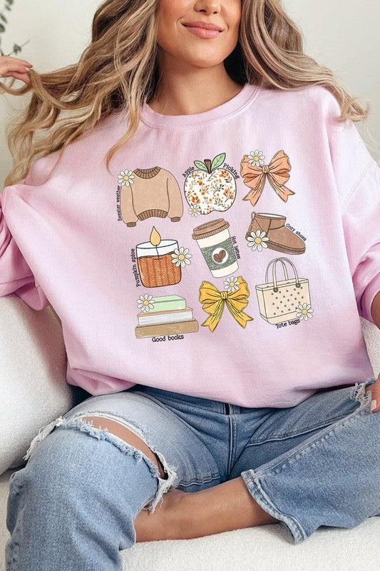 Fall Girly Doodle Sweatshirt