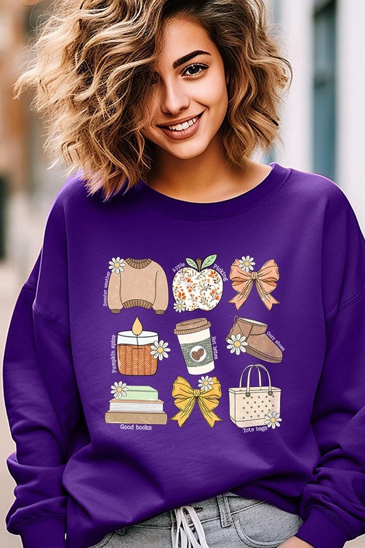 Fall Girly Doodle Sweatshirt