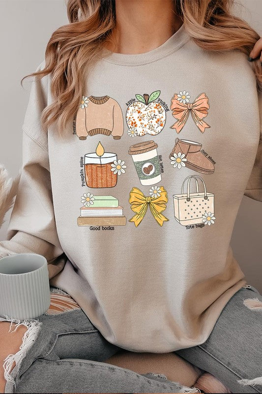 Fall Girly Doodle Sweatshirt