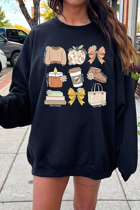 Fall Girly Doodle Sweatshirt