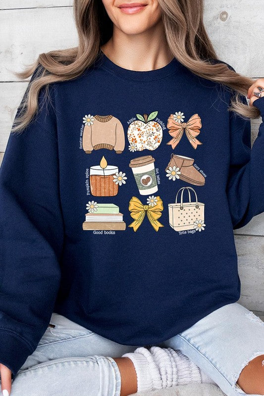 Fall Girly Doodle Sweatshirt