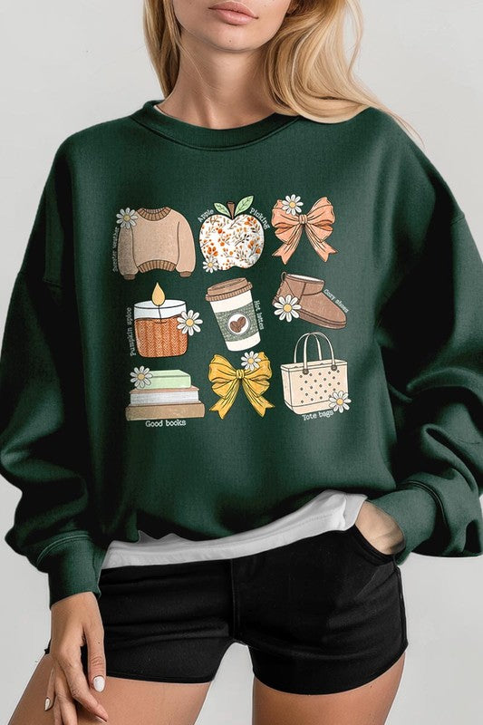 Fall Girly Doodle Sweatshirt