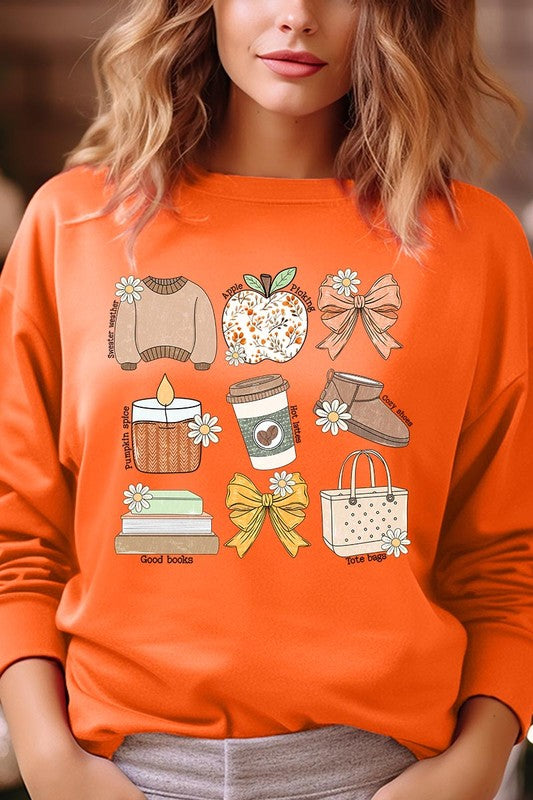 Fall Girly Doodle Sweatshirt