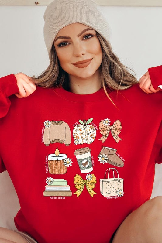 Fall Girly Doodle Sweatshirt