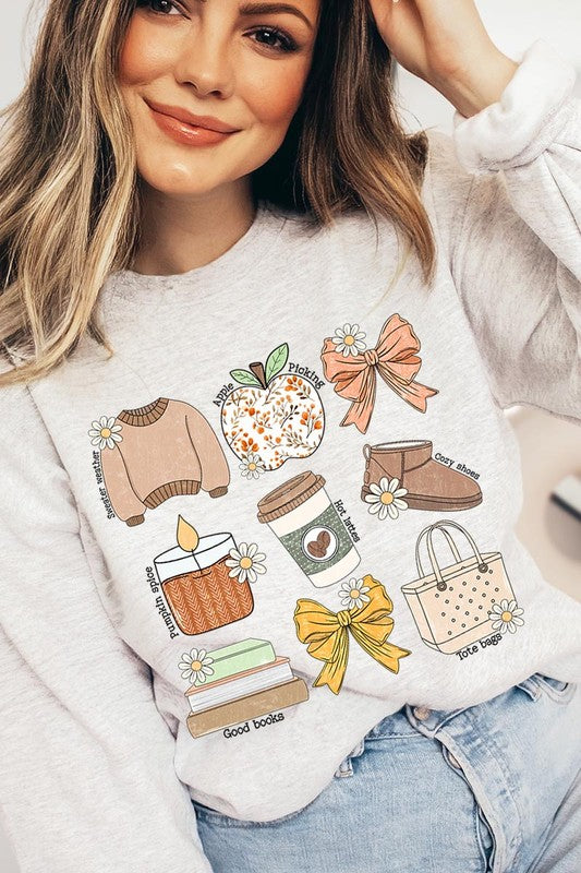 Fall Girly Doodle Sweatshirt