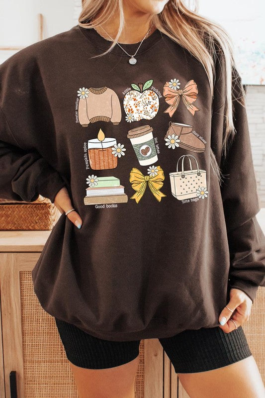 Fall Girly Doodle Sweatshirt