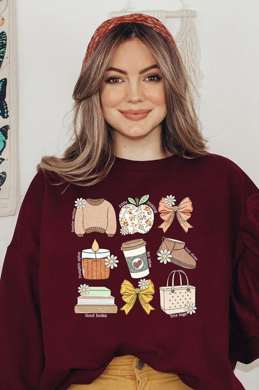 Fall Girly Doodle Sweatshirt