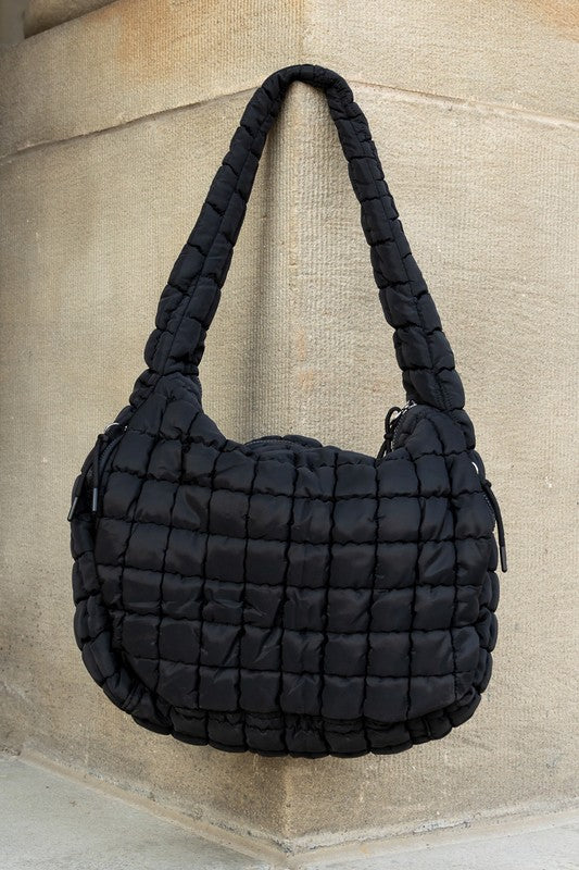 Taylor Quilted Puffer Tote