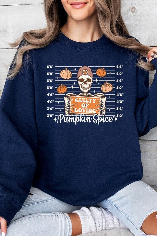 Guilty Of Loving Pumpkin Spice Sweatshirt