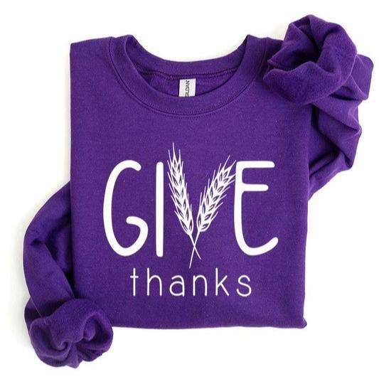 Give Thanks Sweatshirt