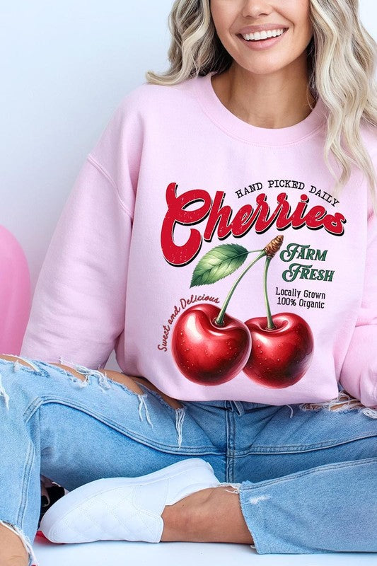 Farm Fresh Cherries Sweatshirt