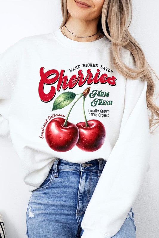 Farm Fresh Cherries Sweatshirt