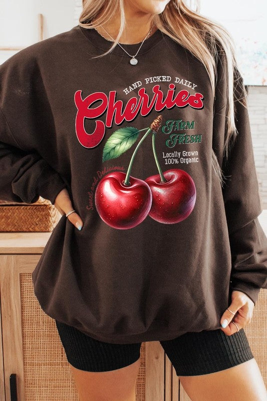 Farm Fresh Cherries Sweatshirt