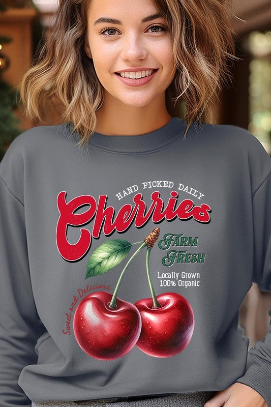 Farm Fresh Cherries Sweatshirt