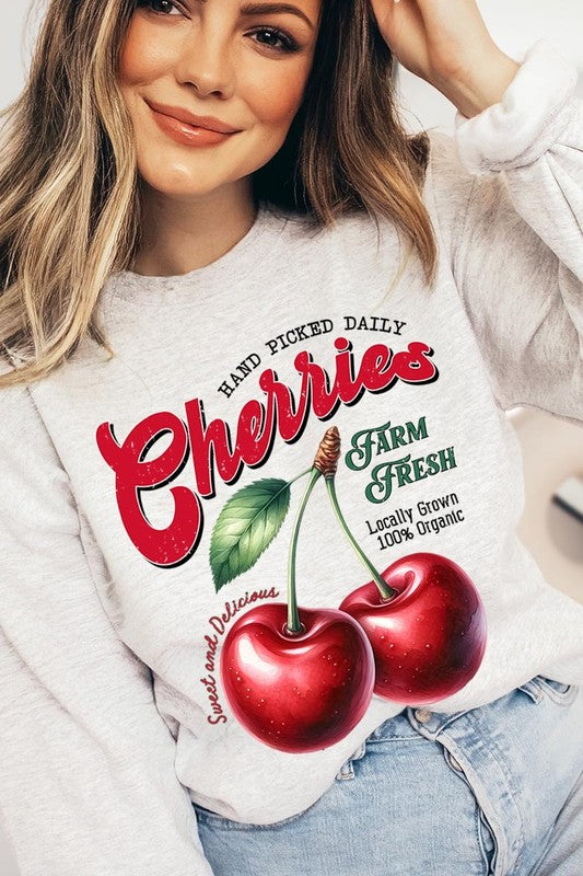 Farm Fresh Cherries Sweatshirt