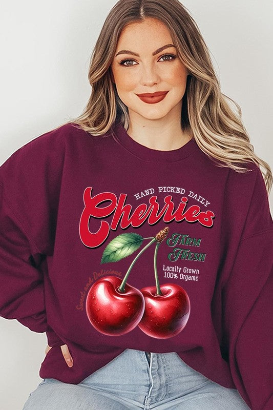 Farm Fresh Cherries Sweatshirt