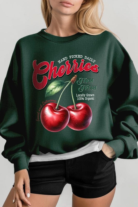 Farm Fresh Cherries Sweatshirt