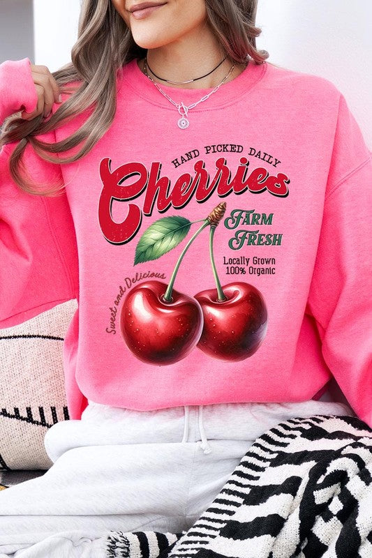 Farm Fresh Cherries Sweatshirt